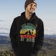 Vintage Easily Distracted By Birds For Bird Watcher Hoodie Lifestyle