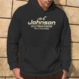 Vintage Johnson Outboards 1903 Hoodie Lifestyle