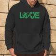 Vintage Love Earth Day April 22 2024 Recycle Save The Planet Hoodie Lifestyle