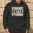 Vintage Pittsburgh Straight Outta Pittsburgh Hometown Pride Hoodie Lifestyle