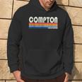 Vintage Retro 70S 80S Style Hometown Of Compton Ca Hoodie Lifestyle