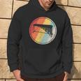 Vintage Retro Marimba Silhouette Hoodie Lifestyle