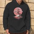 Vintage Sakura Garden Cherry Blossom Japanese Hoodie Lifestyle