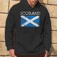 Vintage Scotland Uk Scottish Flag Pride Hoodie Lifestyle