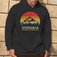 Vintage Ushuaia Argentina Souvenir Hoodie Lebensstil