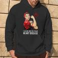 Warrior I Wear Red To Fight Heart Disease Awareness Hoodie Lifestyle