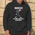 Warte Du Hast Was Verloren Brain Slogan Black Hoodie Lebensstil