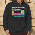 I Wear This Periodically Periodic Table Chemistry Pun Hoodie Lifestyle
