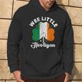 Wee Little Hooligans Irish Clovers Shamrocks Vintage Hoodie Lifestyle