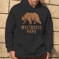 Weltbeste Papa 2024Atertag Bear Geschenkideen Kapuzenpullover Lebensstil