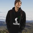West Bank Middle East Peace Dove Olive Branch Free Palestine Hoodie Lifestyle
