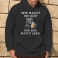 Wie Macht Der Bär Der Bär Macht Leer Kapuzenpullover Lebensstil