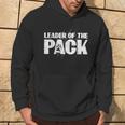 Wolf Pack Leader Of The Pack Paw Print Hoodie Lifestyle