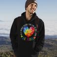 In A World Where You Can Be Anything Be Kind Hoodie Lifestyle