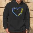 World Down Syndrome Awareness Day Lucky Few T21 Heart Hoodie Lifestyle