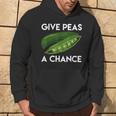 World PeasPeace Give Peas A ChanceEarth Day Hoodie Lifestyle