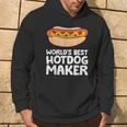 World's Best Hotdog Maker Hot Dog Hoodie Lifestyle