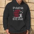 Xmas Papa Bear Pyjama Rot Büffel Plaid Eisbär Weihnachten Kapuzenpullover Lebensstil