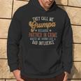 They Call Me Grumpa Father's Day Grumpa Hoodie Lifestyle