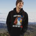 They Hate Us Cuz They Ain't Us Usa American Flag 4Th Of July Hoodie Lifestyle