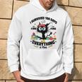 100Th Day Of School Its Fine Im Fine Everythings Is Fine Hoodie Lifestyle