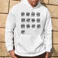 65Th Birthday Outfit 65 Years Old Tally Marks Anniversary Hoodie Lifestyle