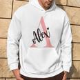 Alex Nameorname Mit Monogramm Personalisiert Rosa Hoodie Lebensstil