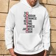 Asian American Pride We Are All Americans Distressed Hoodie Lifestyle