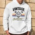 Authentic Vintage 1974 50Th Birthday For Men Hoodie Lifestyle