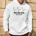 Biele Biele Biele White Hoodie Lebensstil