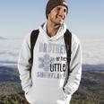 Brother Of Little Snowflake Christmas Winter Baby Shower Boy Hoodie Lifestyle