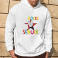 Children's First Day At School Ich Rocke Jetzt Die Schule Schulkind Kapuzenpullover Lebensstil