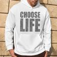 Choose Life Pro-Life Rétro Années 80 Sweat à capuche Lifestyle