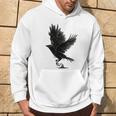 Cuervo Pájaro Cuervo Tatuaje Sudadera Estilo de vida