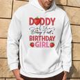 Daddy Of The Berry Sweet One Birthday Strawberry Girl Hoodie Lifestyle