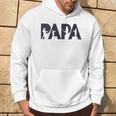 Damen Fisherman Papa Fisher Dad Angelnater Geschenk Mit-Ausschnitt Kapuzenpullover Lebensstil