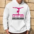 Das Ist Mein Handstand German Language White S Hoodie Lebensstil