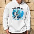 Doing Dad Shit Skeleton Toilet Humor Phone Father's Day Hoodie Lifestyle
