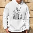 Easter Bunny Ausmalen Und Selbst Bemalen Hoodie Lebensstil