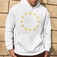 Eu Flag Europe European Union Blue Yellow Stars Hoodie Lifestyle