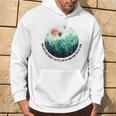 Into The Forest I Go To Lose My Mind Hot Air Balloon Aviator Hoodie Lifestyle