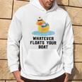 Cruise Ship Humour Whatever Floats Your Boat Cruising Hoodie Lifestyle