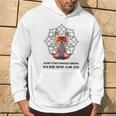 Fox And Saying Komm Schon Innerer Frieden Blue Hoodie Lebensstil