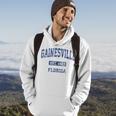 Gainesville Florida Fl Vintage Athletic Sports Hoodie Lifestyle