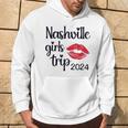 Girls Trip Nashville 2024 Weekend Birthday Party Women Hoodie Lifestyle
