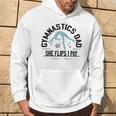 Gymnastik Papa Für Stolzeäter Raglan Kapuzenpullover Lebensstil