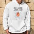 Hallöchen Aperölchen Spritz Carnival Party White Hoodie Lebensstil