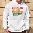 Herren Dachdecker Papa Ehemann Held Dachdeckeratertagater Raglan Kapuzenpullover Lebensstil