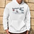 Huntington Beach California Surf Vintage Surfer Hoodie Lifestyle