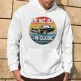 I'm Not Old I'm Classic Car Geburtstag Papa Opa Herren Damen Raglan Kapuzenpullover Lebensstil